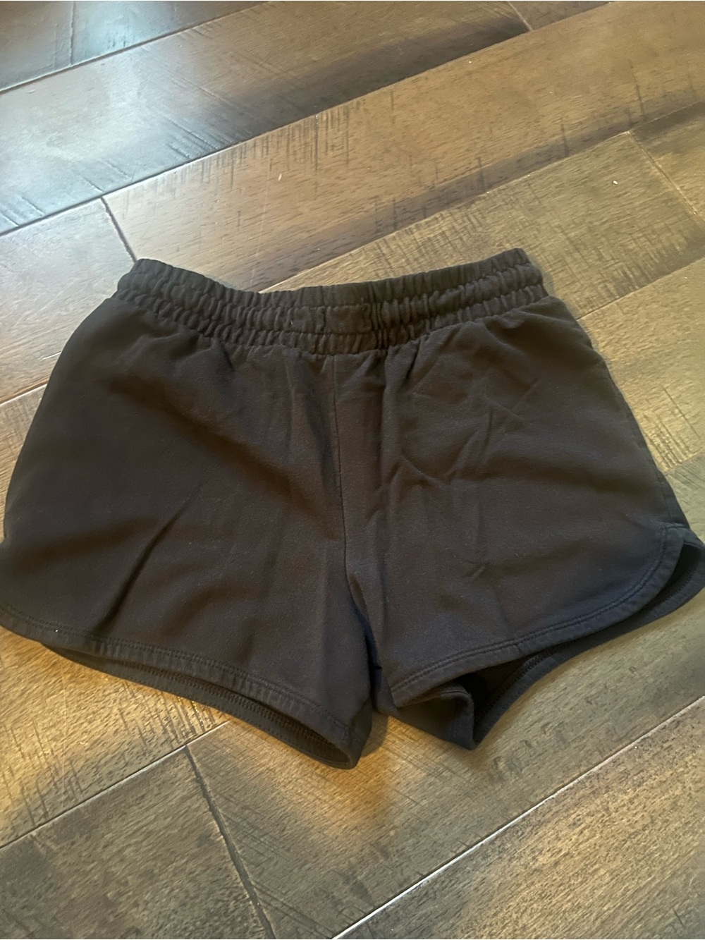 Cat & Jack Black Athletic Girls' Elastic Waist Shorts
